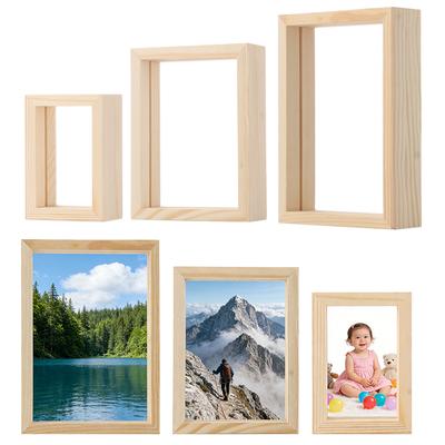DIY Арт Мода Фото Рамка Деревянная Винтажная Держатель для Фотографий