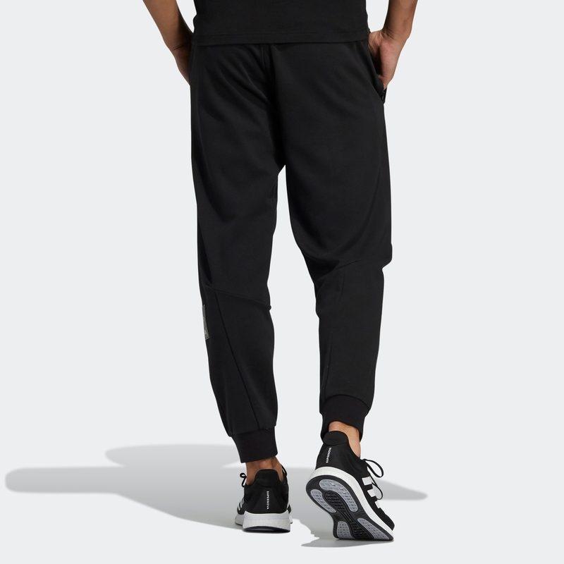 adidas Спортивные брюки мужские черные умеренные HE2911