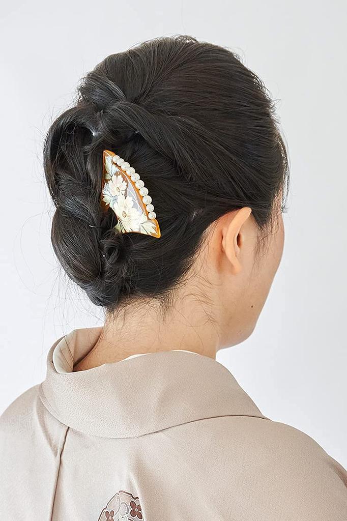 Кимоно из волос, японские волосы, официальная выпускная церемония, украшение для волос 8w500R, шпилька, для взрослых, стильная, Япония, украшение, одежда,
