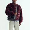 Kith Reversible Faux Fur Avery Bomber Magma Men Outerwear Blue KHM010822-601