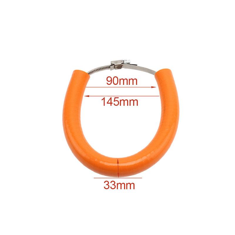Motorcycle Silicone Anti-Scalding Protect Ring Exhaust Pipe Heat Shield Cover Motorbike Accessory for Dirt Bike More Than 250cc