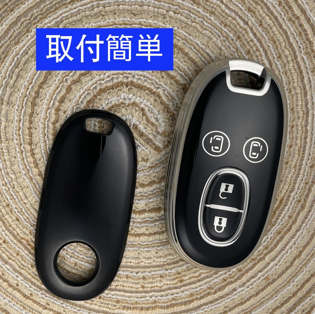 [YANMW] Alto Key Case Compatible Suzuki Wagon R Stingray Key Cover Lukes Smart Key Case Solio Key Holder, golden white