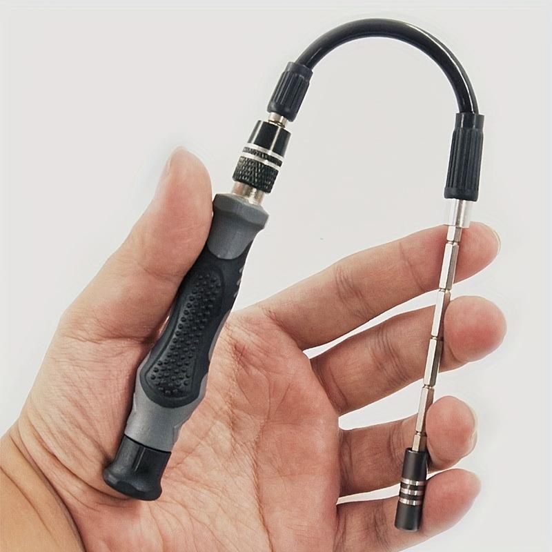 Набор высокопрочных магнитных отверток 115 в 1: Многоцелевой набор инструментов для ремонта с отвертками специальной формы