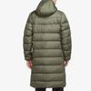 Nike Мужские пуховики Зеленые С капюшоном Умеренные Другие CU0281-380