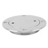 Deck Hatch Cover Marine Grade Stainless Steel 316 Round Deck Hatch Cover Lid Yacht Boat Hatch Plate 3in (1351SA)