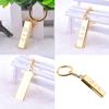 Fashion Metal Faux Gold Bar Ingot Bullion Keychain
