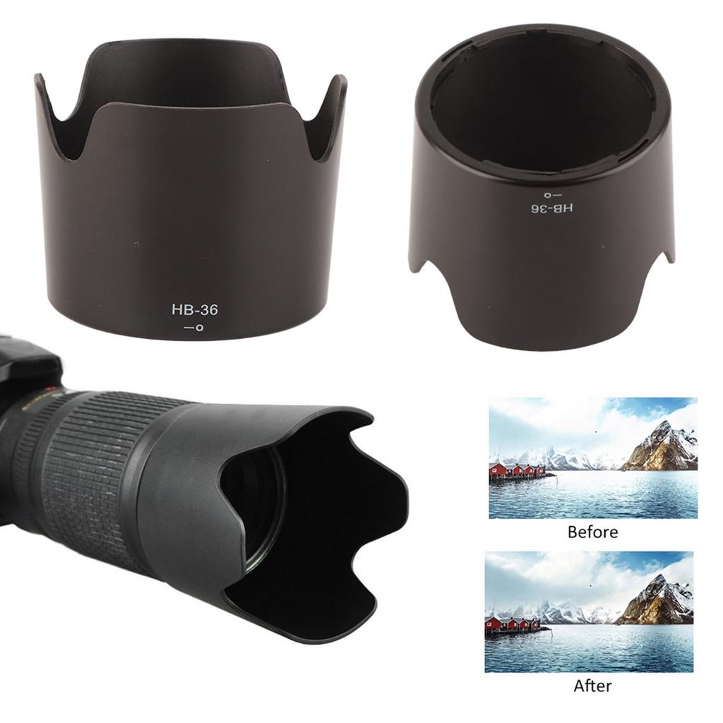 HB‑36 Plastic Lens Hood for Nikon AF S VR Zoom‑Nikkor 70‑300mm F 4.5‑5.6G IF ED