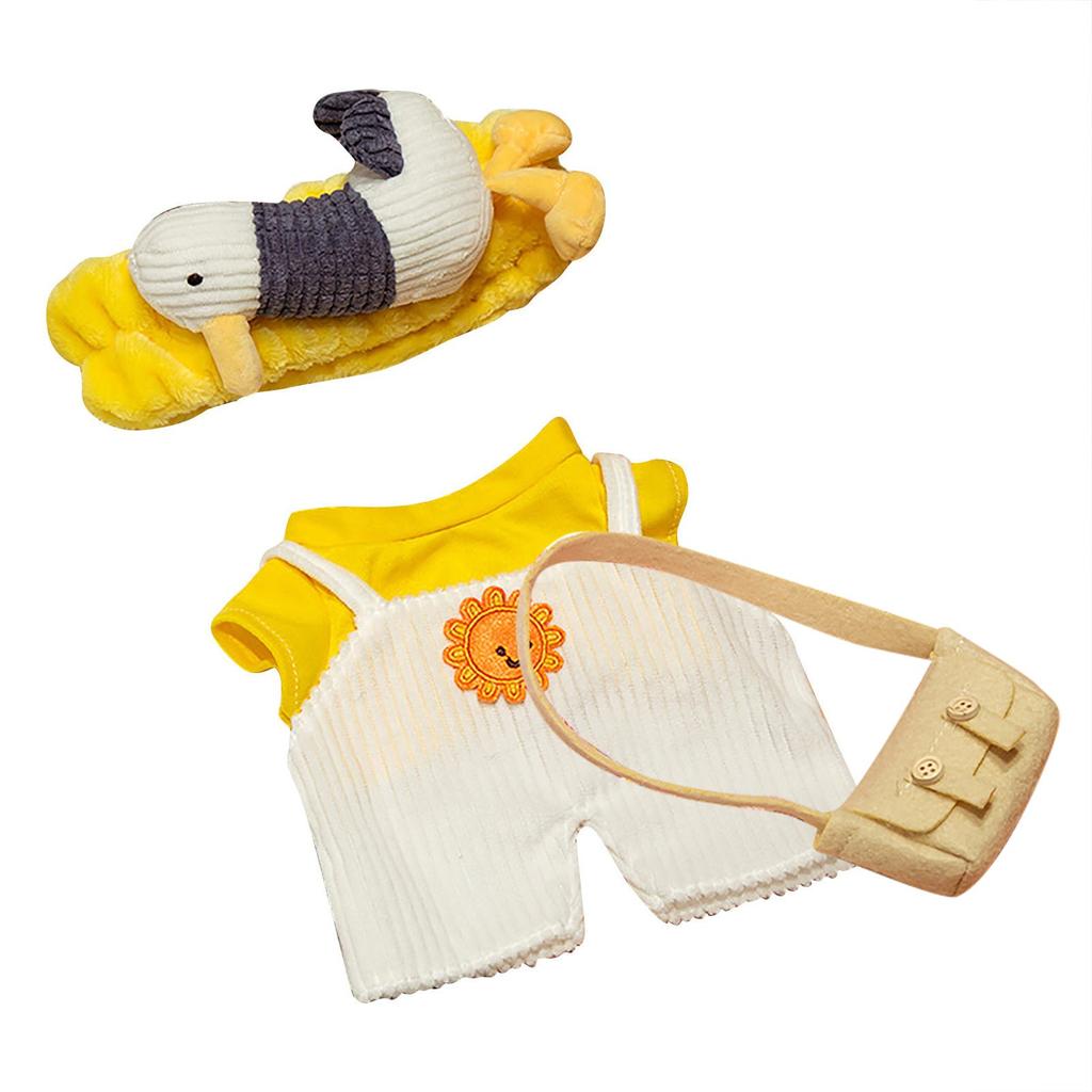 30 см аксессуары для кукол D-uck плюшевая кукольная одежда Кукольная одежда съемная одежда шляпа костюм аксессуары для плюшевых игрушек