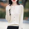 Women's Fashion Casual Fall Winter Solid Color Print Long Sleeve V-Neck Sweaters