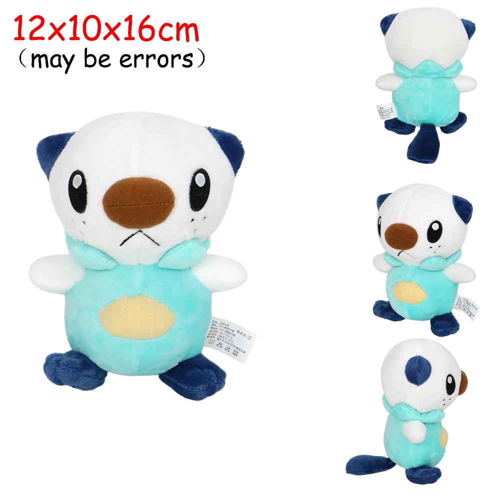 Tepig Snivy Oshawott Stuffed Doll Anime Pocket Monsters Unova Region First Partner Plush Peluche Toy Funny Present Gift