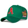 Unisex Gothic Letter A Embroidery Side Worldwide Baseball Caps Outdoor Adjustable Spring and Autumn Casual Sunscreen Hat