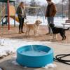 Heated Water Bowl Heated Pet Water Bowl Outdoor Heated Dog Dish Provides Drinkable Water in Winter for Dog & Cat