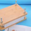 Wooden Book Binding Press Flat Paper Multifunctional Compact Manual for Repairing