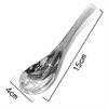 Stainless Steel Deepen Spoon Mirror Polished Tablespoon Good-looking Soup Spoon