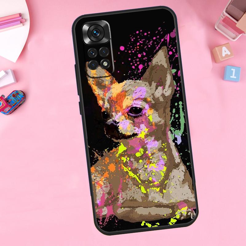 Чихуахуа Собака Милое Животное Для Xiaomi Redmi Note 14 10 11 12 13 15 Pro Plus Чехол Для Телефона Для Redmi 15C 14C 10C 12C 13C 15