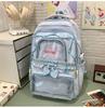 Школьная сумка в стиле Schoolbagins высокая стоимость студенческая школьная сумка женская корейский студенческий стиль двухсекционный рюкзак балетный стиль кружевная косметичка