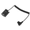 D Tap To DMW DCC17 Dummy Battery Coiled Cable DMW BLK22 Battery Adapter for Lumix S5 S5K S5GK GH5II GH6 G9 Digital