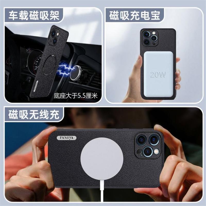 Magnetic Case For Motorola Edge 30 Ultra Moto Edge30 Pro 30 Fusion Luxury Silicone Leather Color Blocked Back Cover Shell Bumper