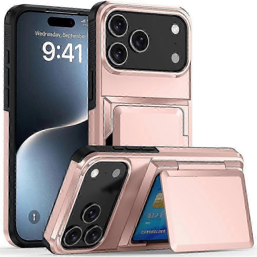 Kalebol Flip Card Wallet Holder Shockproof Phone Case 25-26