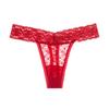Sexy Thong Briefs Lace Underpant Women's Underwear Plus Size Transparent Panties Hollow Out Lingerie Women's T-panties