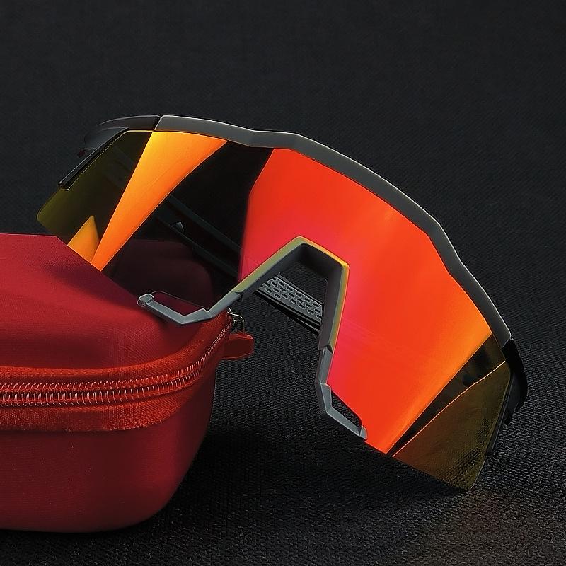 Новые ветрозащитные и обесцвеченные велосипедные очки для занятий спортом на открытом воздухе, дневные и ночные, двойного назначения, очки для бега по горной дороге и велоспорту