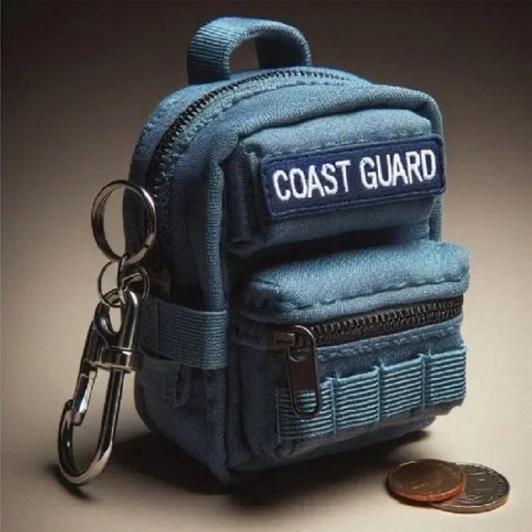 Backpack Keychain Heavy Duty Fabric Construction Multifunction Key Rings Enthusiast Collectible Item