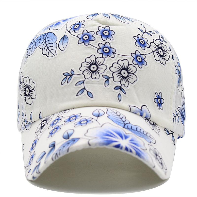 Шляпа Женская Уличная Защита от Солнца Кружевная Тонкая Дышащая Бейсболка Весна Лето Цветы Солнцезащитная Шляпа