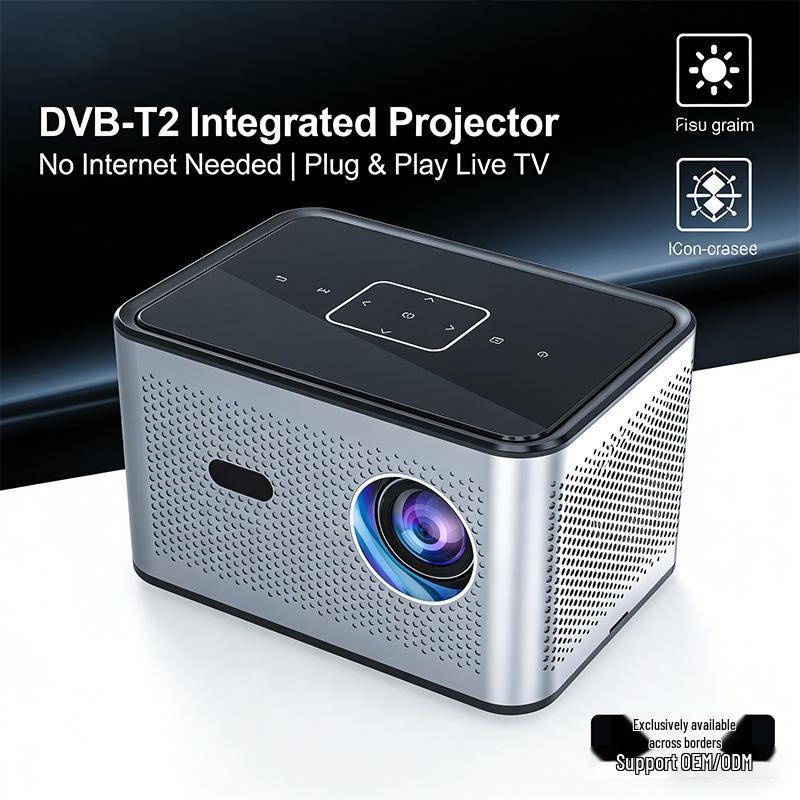 Домашний проектор Ultra HD с автоматической коррекцией трапецеидальных искажений для спальни - Совместимость с цифровым ТВ DVB-T2