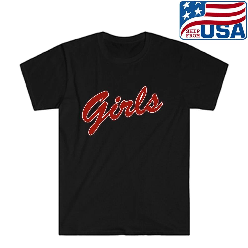 Girls Friends TV Show Men's Black Size S to 5XL