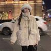 2024 Autumn and Winter New Faux Fur Coat, Women's Small Fragrance Style Korean Version Temperament, Warm, Thick, Lazy Plush Coat