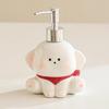 Dog Shape Liquid Soap Dispenser Ceramic Shower Gel Separate Bottles Shampoo Bottle  Kitchen