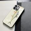 Чехол для телефона с рыбой для карповой рыбалки для iPhone 16 15 13 12 14 11 Pro Max Mini X Xr Xs 8 7 Пара Пульс 6 Стеклянный Funda Чехол
