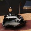 Creative Home Decor Backflow Stick Incense Burner Ceramic Censer Home Decoration Use In Home Teahouse Zen Yoga Decor -No Incense 7