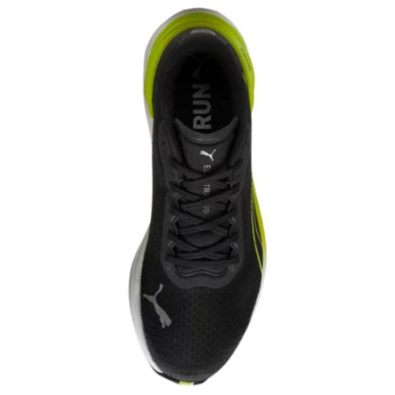 Puma Electrify Nitro 3 Удобные Нескользящие Низкие Беговые Кроссовки Мужские Черный Зеленый Белый 378455-10