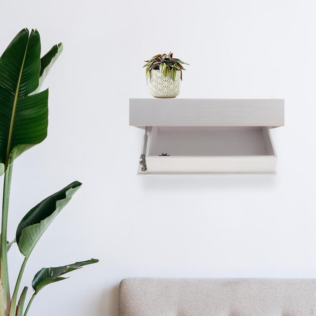 Плавающая полка для домашнего декора, современная настенная стойка для хранения вещей, установленная в ящике для небольшого пространства общежития