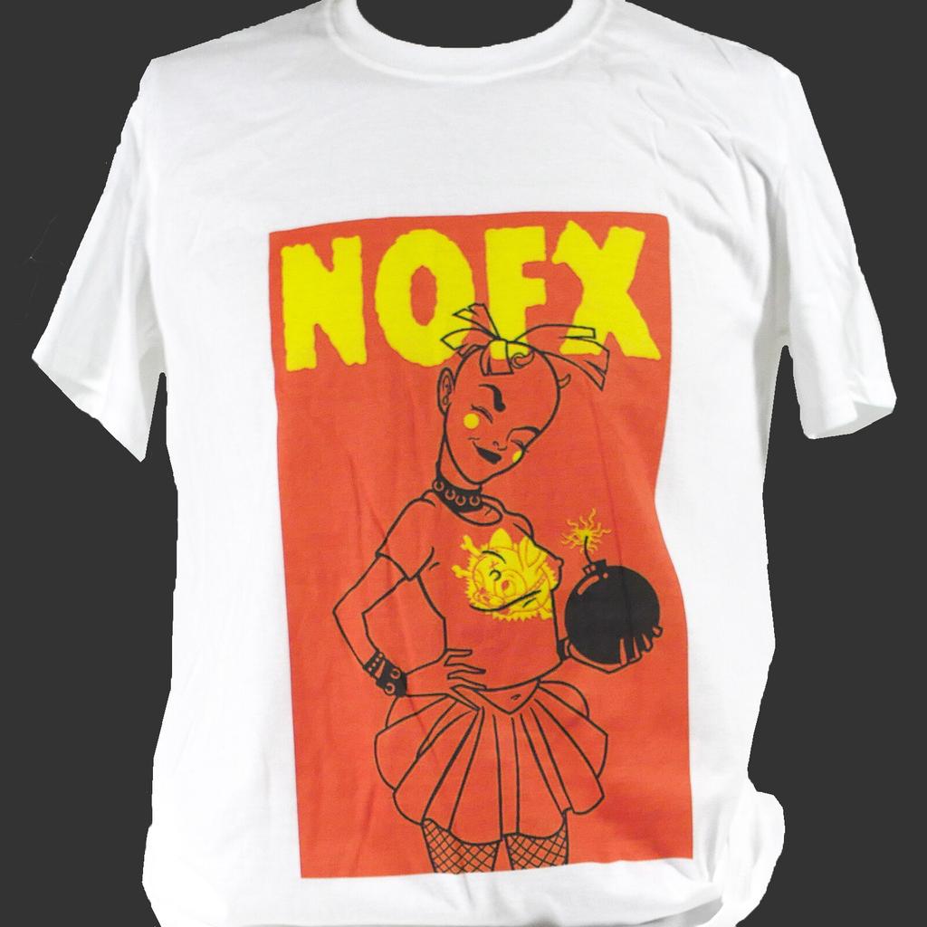 NOFX ХАРДКОР ПАНК-РОК Футболка Мужская Женская Футболки Топ унисекс S-3XL