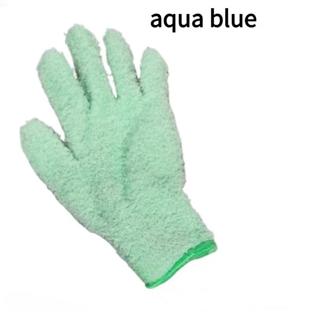 Microfiber Dusting Gloves - Stretchable & Breathable Cleaning Gloves, Non-Waterproof for Cars, Boats, RVs, Pools, Home, Kitchen