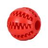 Newly upgrade Dog Food Ball Pet Dog Toy Interactive Rubber Balls for Small Large Dogs Puppy Cat Chewing Toys Pet Tooth Cleaning