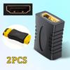 2 шт. Адаптер-удлинитель Соединитель HDMI гнездо-гнездо F/F 1080P 4K HDTV