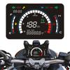Универсальный спидометр для мотоцикла, регулируемый, водонепроницаемый, светодиодная подсветка, одометр, цифровая приборная панель с указателем поворота
