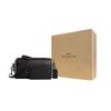 Coach Axel Removable Shoulder Strap Pebble Leather Crossbody Bag Small Women crossbody bag Black CP172-QBL77