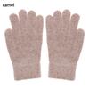 Cycling Driving Cashmere Elastic Mittens Full Finger Gloves Winter Gloves Warm Thick