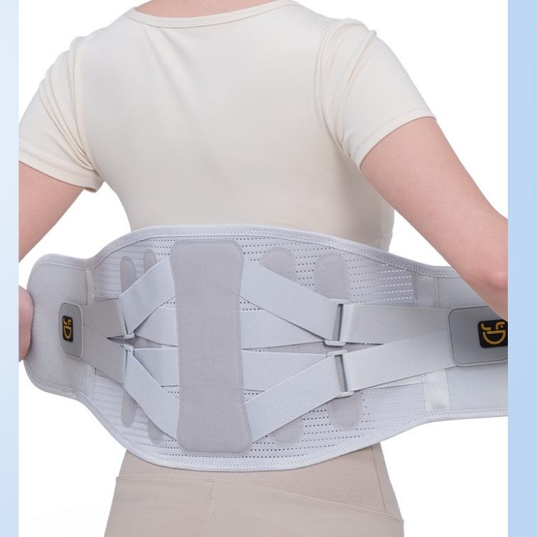 Эргономичный поясничный бандаж для спины с регулируемыми лямками для мужчин и женщин