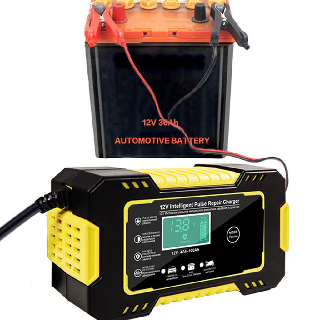 Полностью автоматическое зарядное устройство для автомобильного аккумулятора 12 В 6 А
