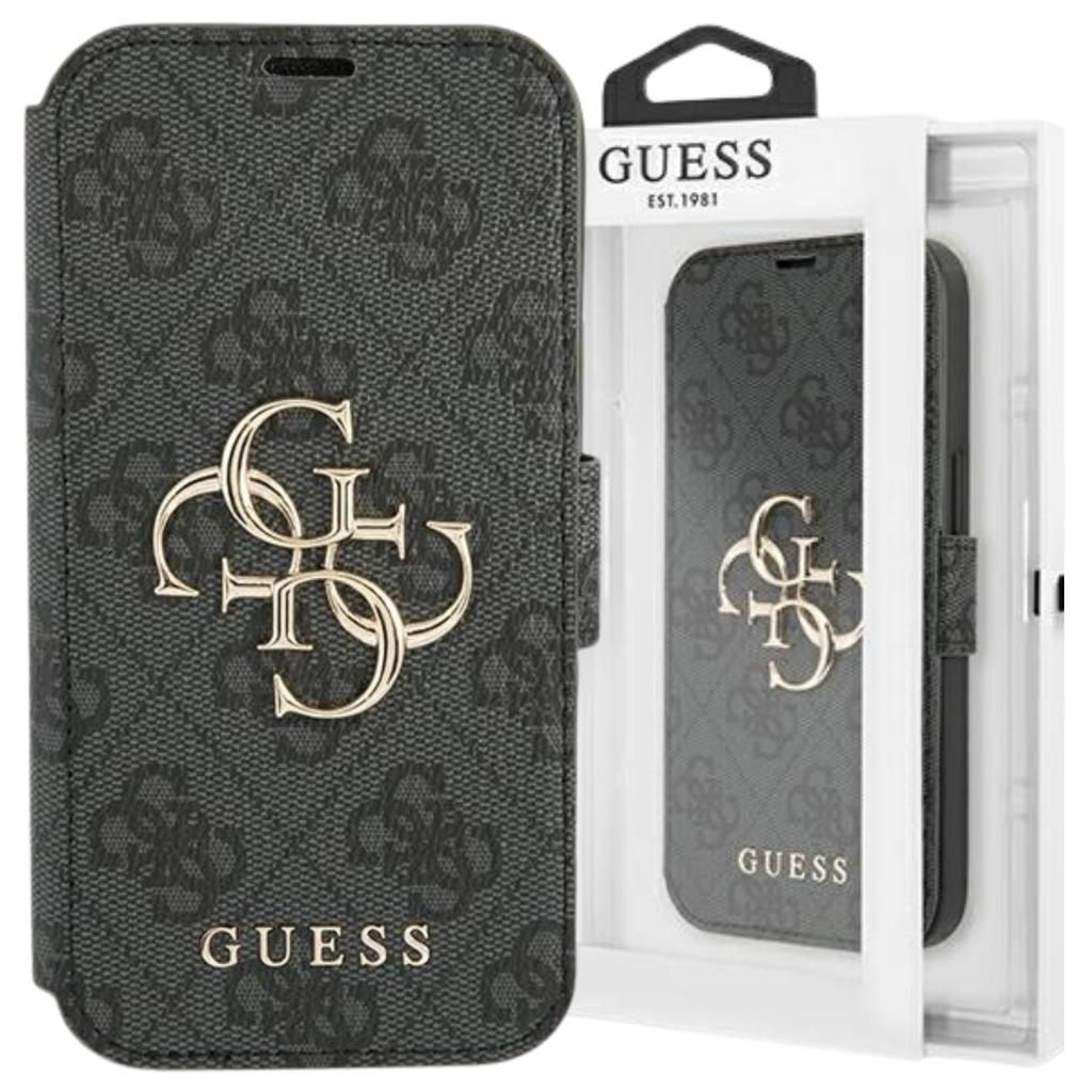 Guess Gubkp13X4Gmggr Iphone 13 Pro Max6,7 Szary/Grey Book 4G Big Metal Logo