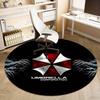 1 шт. Круглый коврик с логотипом Umbrella Corporation - Домашний декор, Круглый ковер для офиса, Наружный подарочный коврик RC2815