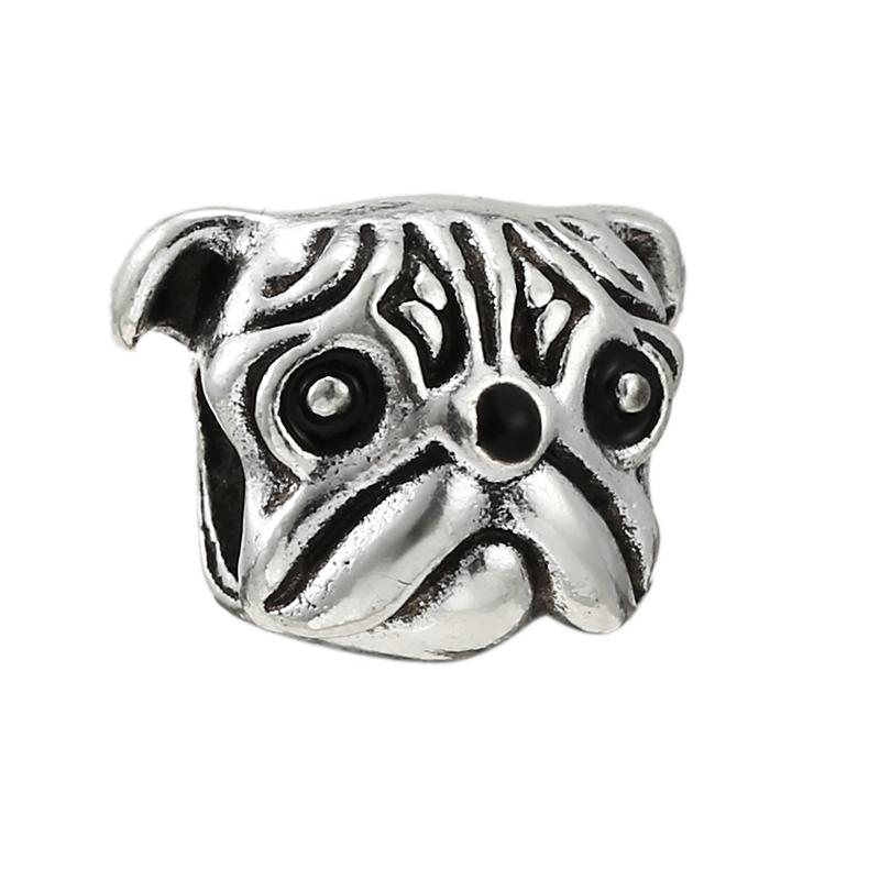 2pcs /Lot Cute Owl Panda Fish Mom Turtle Charm Beads Pendant Fit Diy Original Bracelets Necklaces For Women Men Jewelry Making