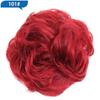 Hair Bun Hairpiece Dark Brown Messy Bun Hair Extension Women Wavy Curly Updo Scrunchie Elastic