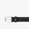 Lacoste 35mm Silver Croc Leather Belt