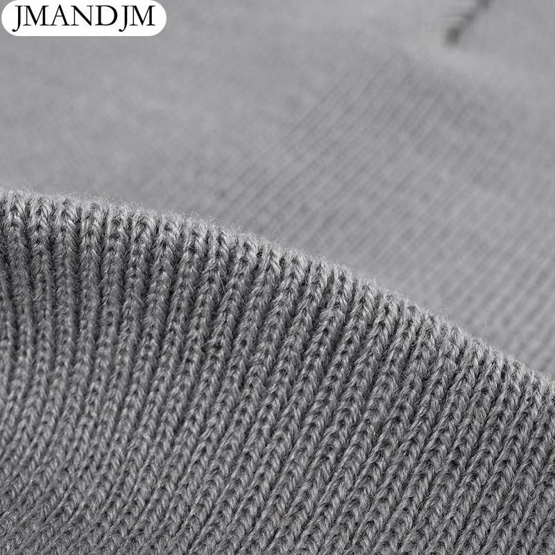 Available Autumn and Winter Warm Thickened Double Beanie Hat Simple Men's Women's Knitted Hat